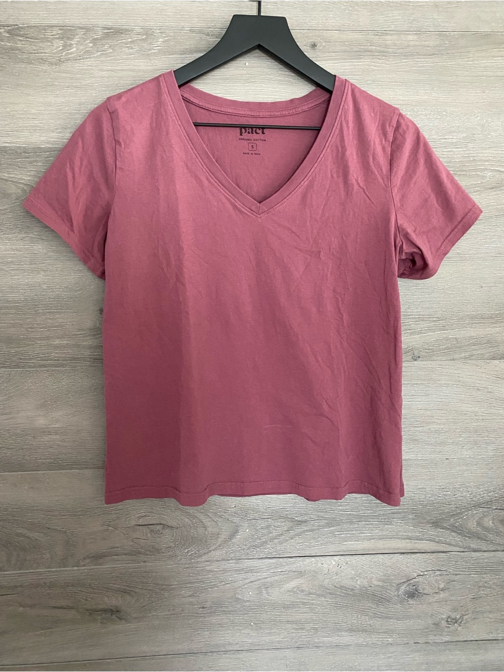 Pact Organic Cotton V Neck Tee